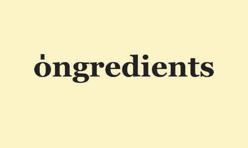 Ongredients