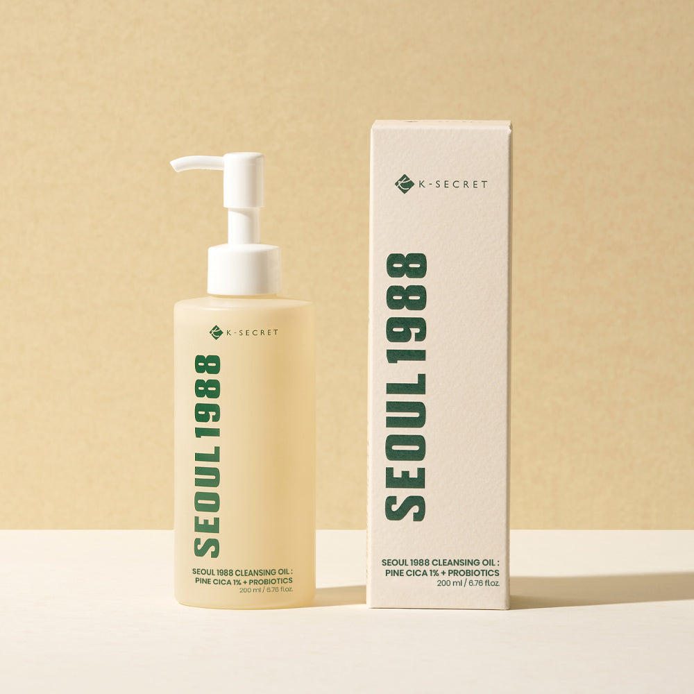 KSECRET - SEOUL 1988 Cleansing Oil : Pine Cica 1% + Probiotics 200ml