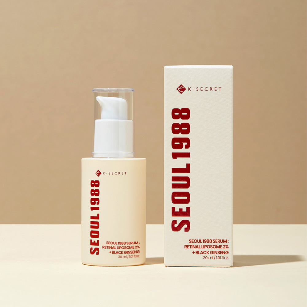 KSECRET - SEOUL 1988 Serum : Retinal Liposome 2% + Black Ginseng 30ml
