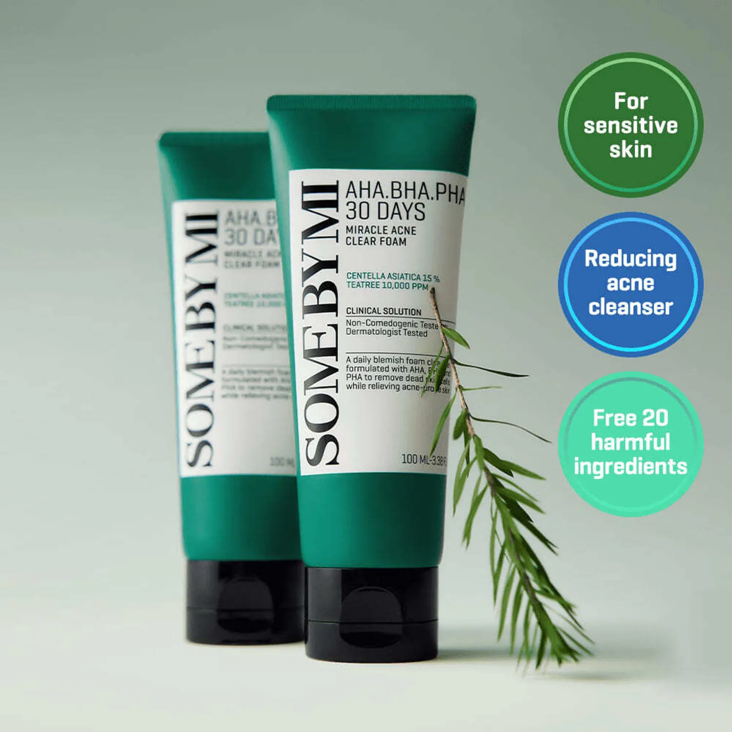 SOME BY MI - AHA,BHA,PHA 30 Days Miracle Acne Clear Foam 100ml