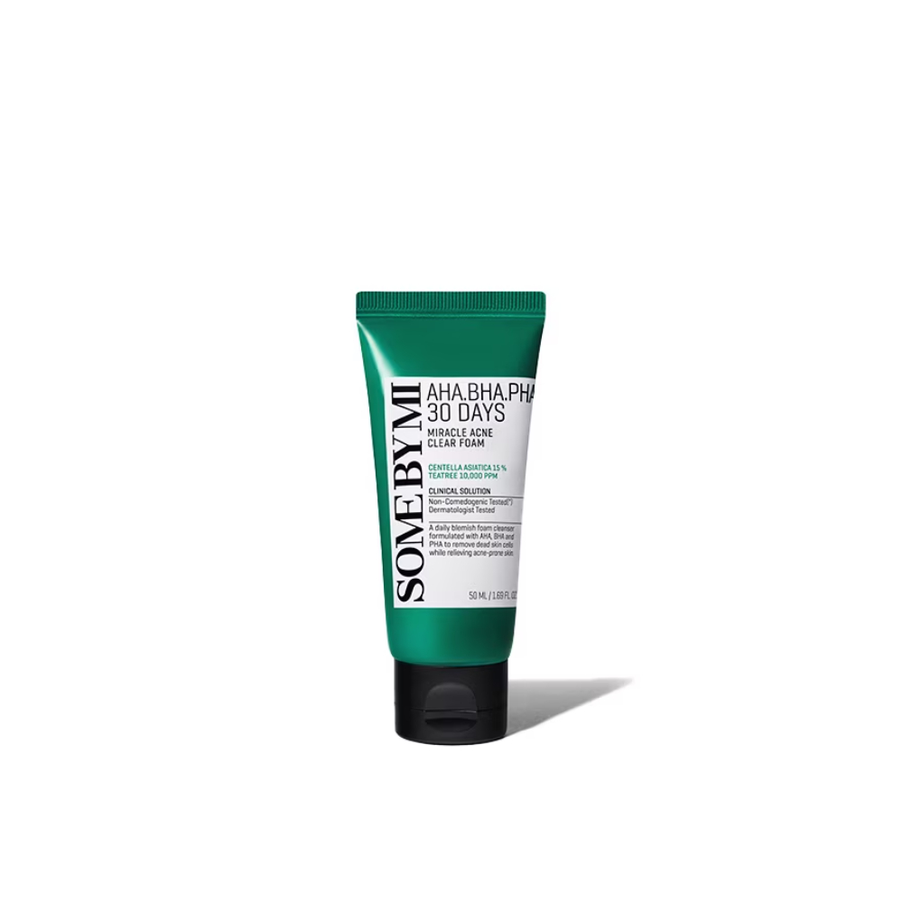 SOME BY MI - AHA,BHA,PHA 30 Days Miracle Acne Clear Foam Mini(50ml)
