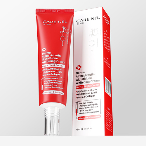 Care:Nel Derma Alpha Arbutin Glutathione Whitening Cream 45ml 3