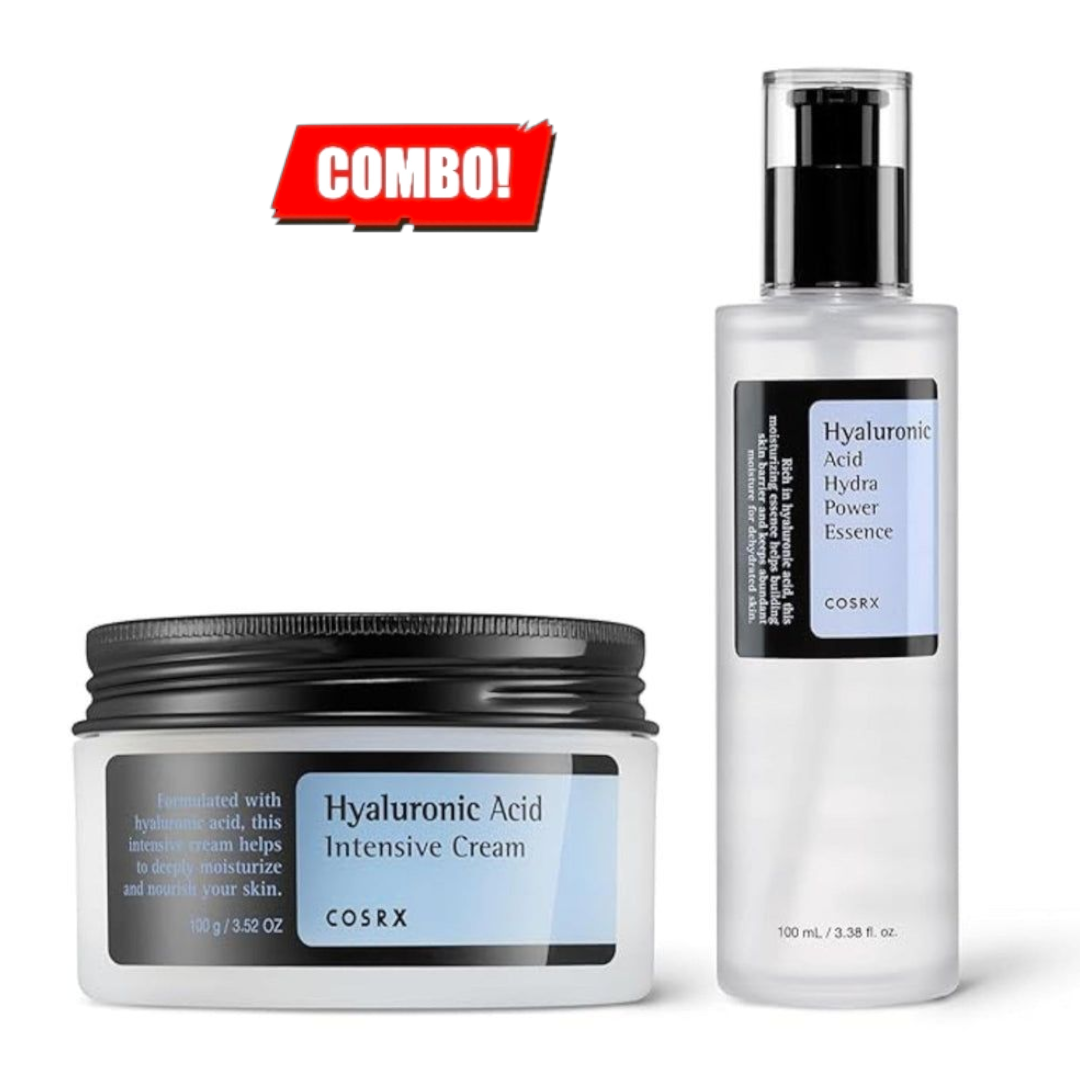 COSRX Hyaluronic Acid Set - Essence + Moisturizer COMBO
