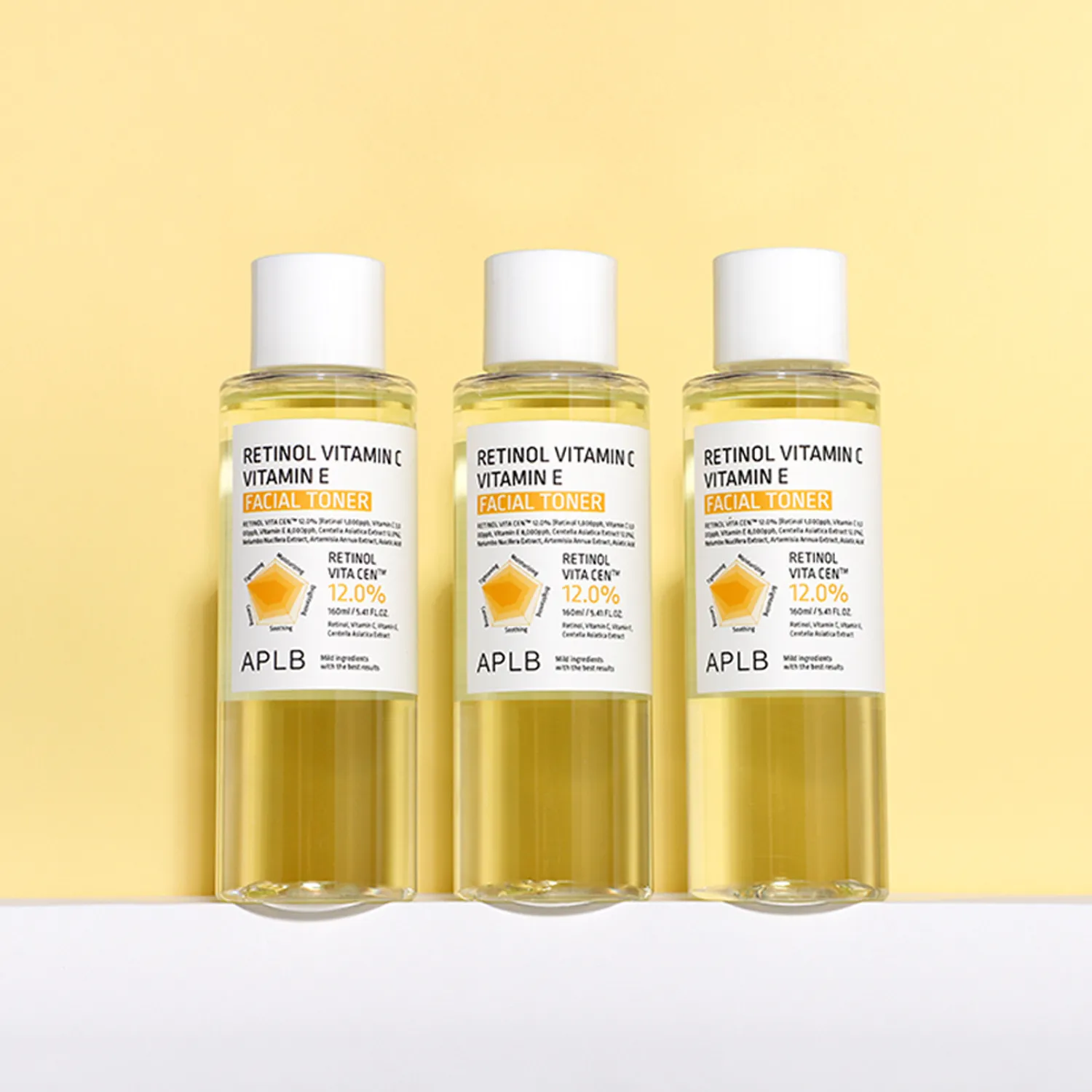 APLB Retinol Vitamin C Vitamin E Facial Toner 160ml 3