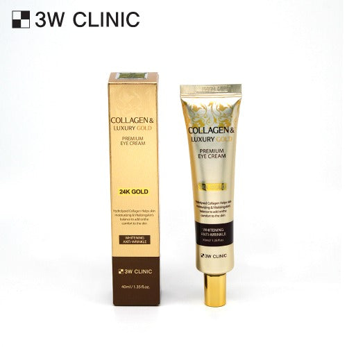 3W CLINIC Collagen Luxury GOLD Premium Eye Cream 40ml