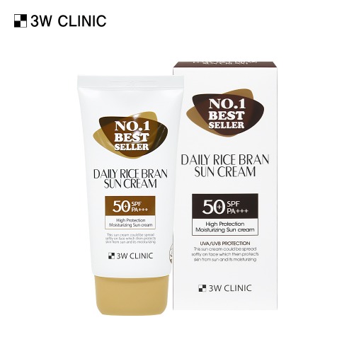 3W Clinic Daily Rice Bran Sunscreen 70ml