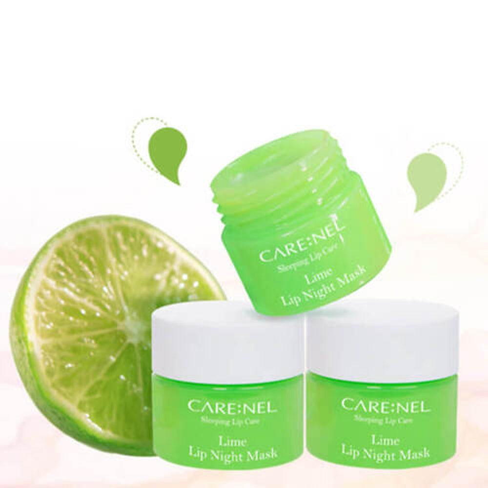 CARE:NEL - Lime Lip Night Mask 5g 3