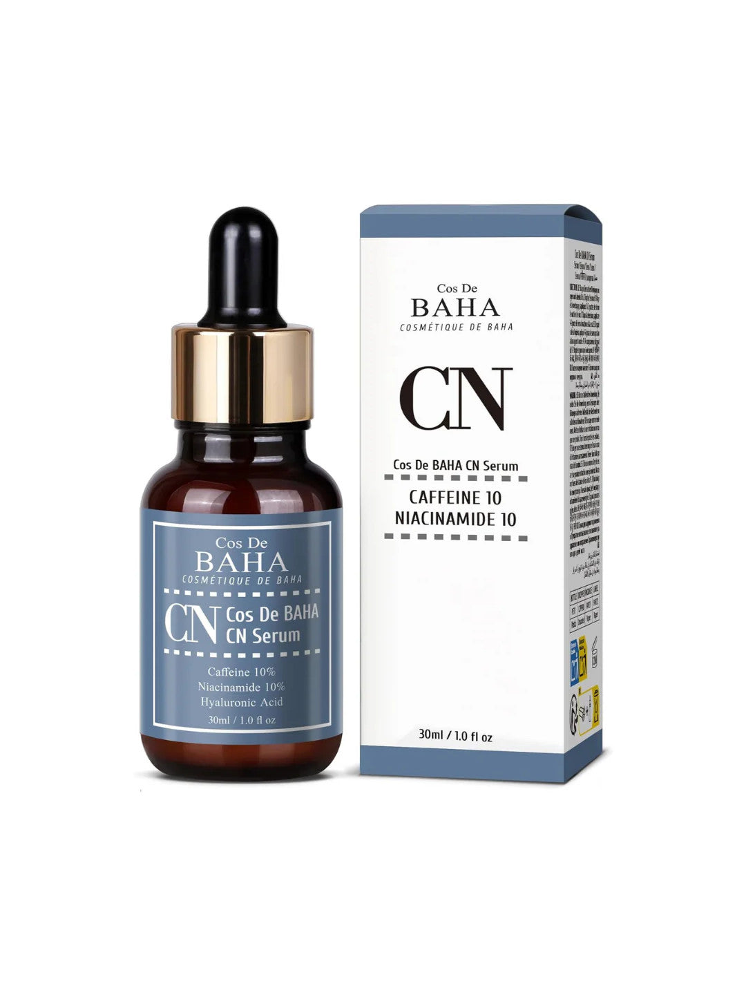 Cos De BAHA - 10% Caffeine & 10% Niacinamide CN Serum 30ml 2