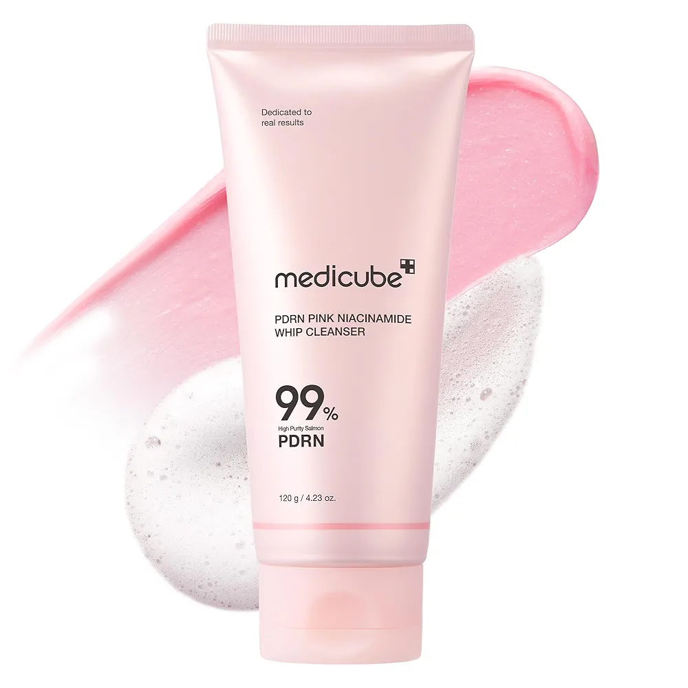 medicube - PDRN Pink Niacinamide Whip Cleanser 120g