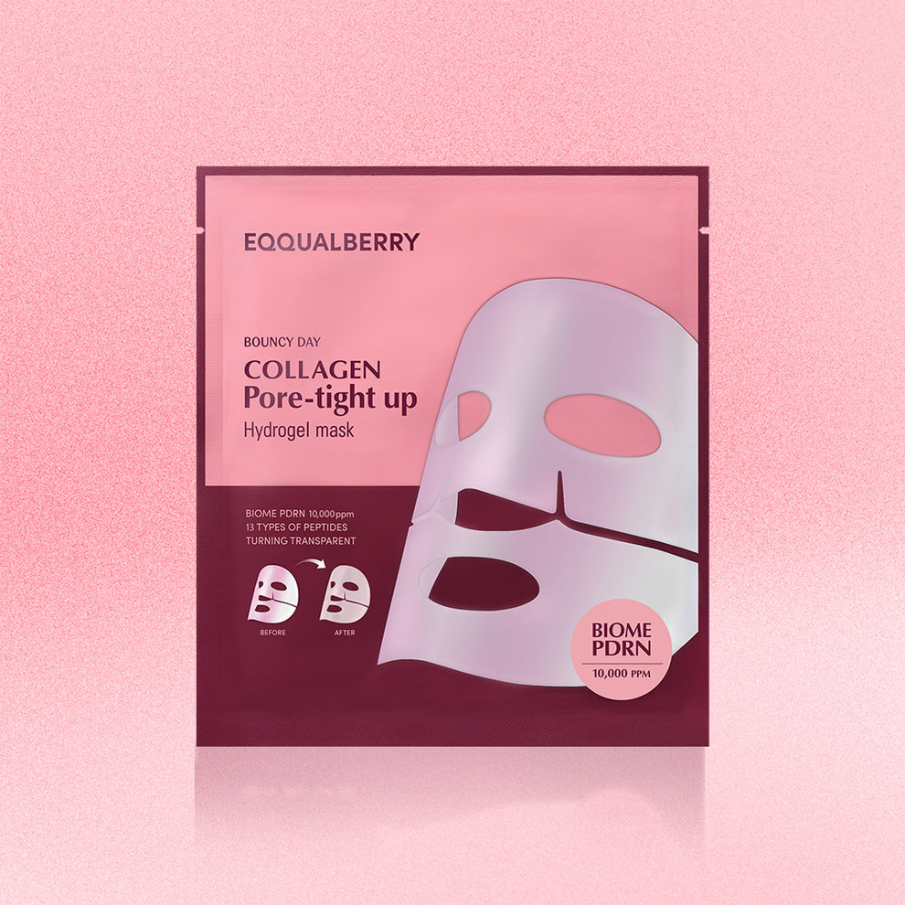 EQQUALBERRY - Collagen Pore-tight up Hydrogel Mask 30g  