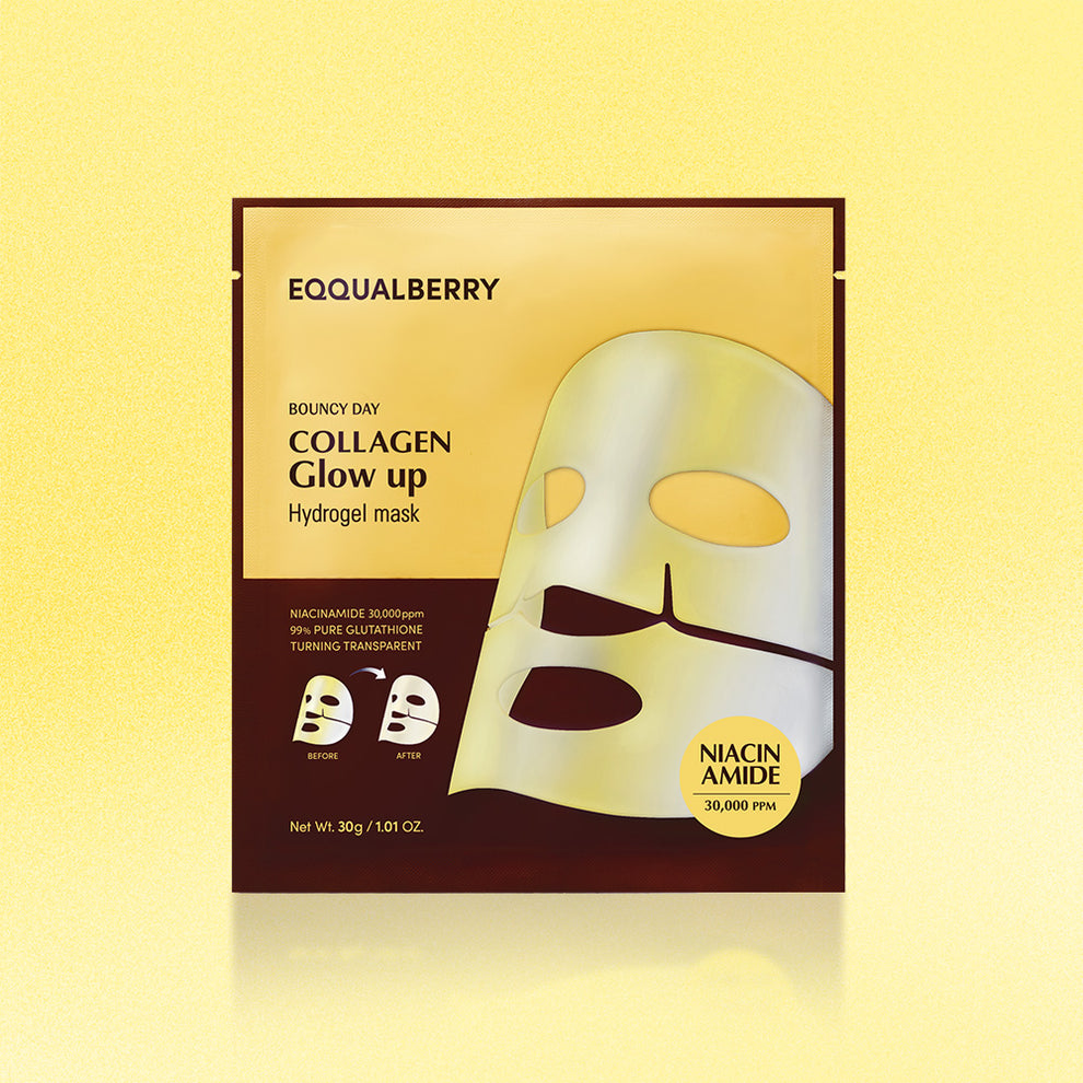 EQQUALBERRY - Collagen Glow up Hydrogel Mask 30g