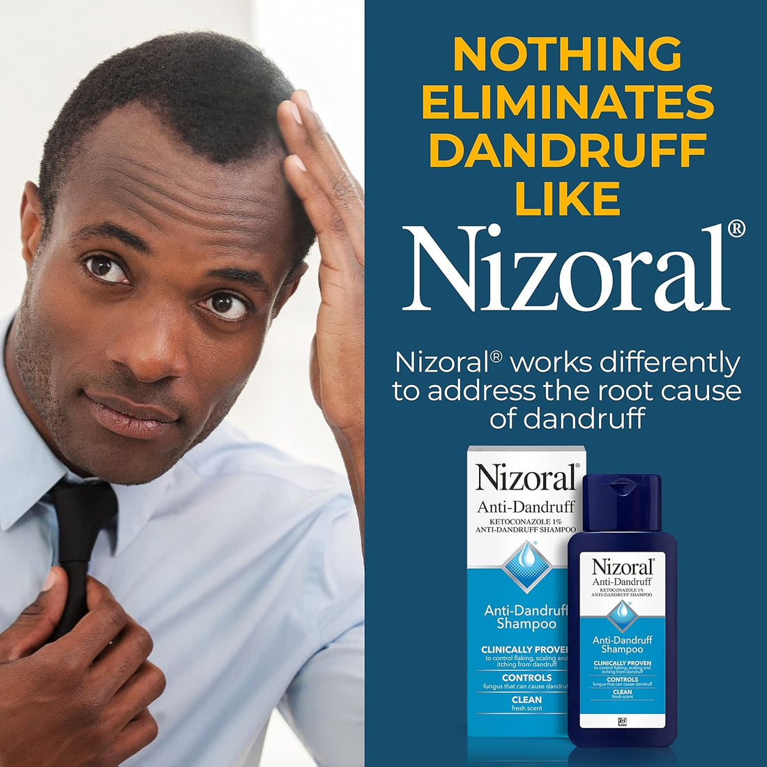 Nizoral Ketoconazole 1% Anti-Dandruff Shampoo 125ml 2
