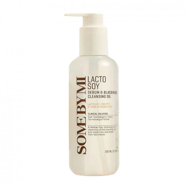 SOME BY MI - Lacto Soy Sebum & Blackhead Cleansing Oil 200ml