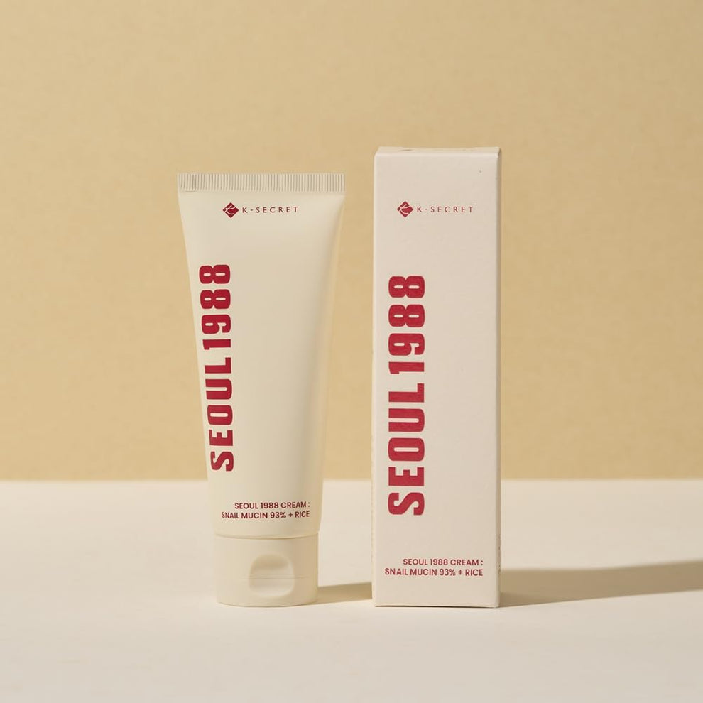 KSECRET - SEOUL 1988 Cream : Snail Mucin 93% + Rice 100ml