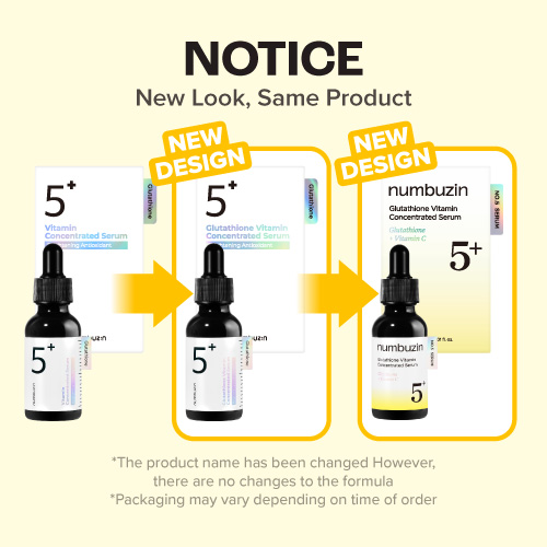 Numbuzin - No.5 Vitamin Concentrated Serum 30ml  2