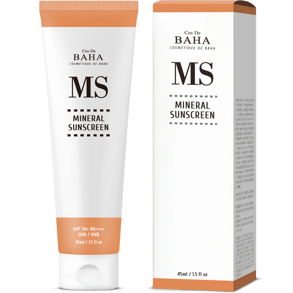 Cos De BAHA - MS Mineral Sunscreen SPF 50+ PA++++ Cream 45ml