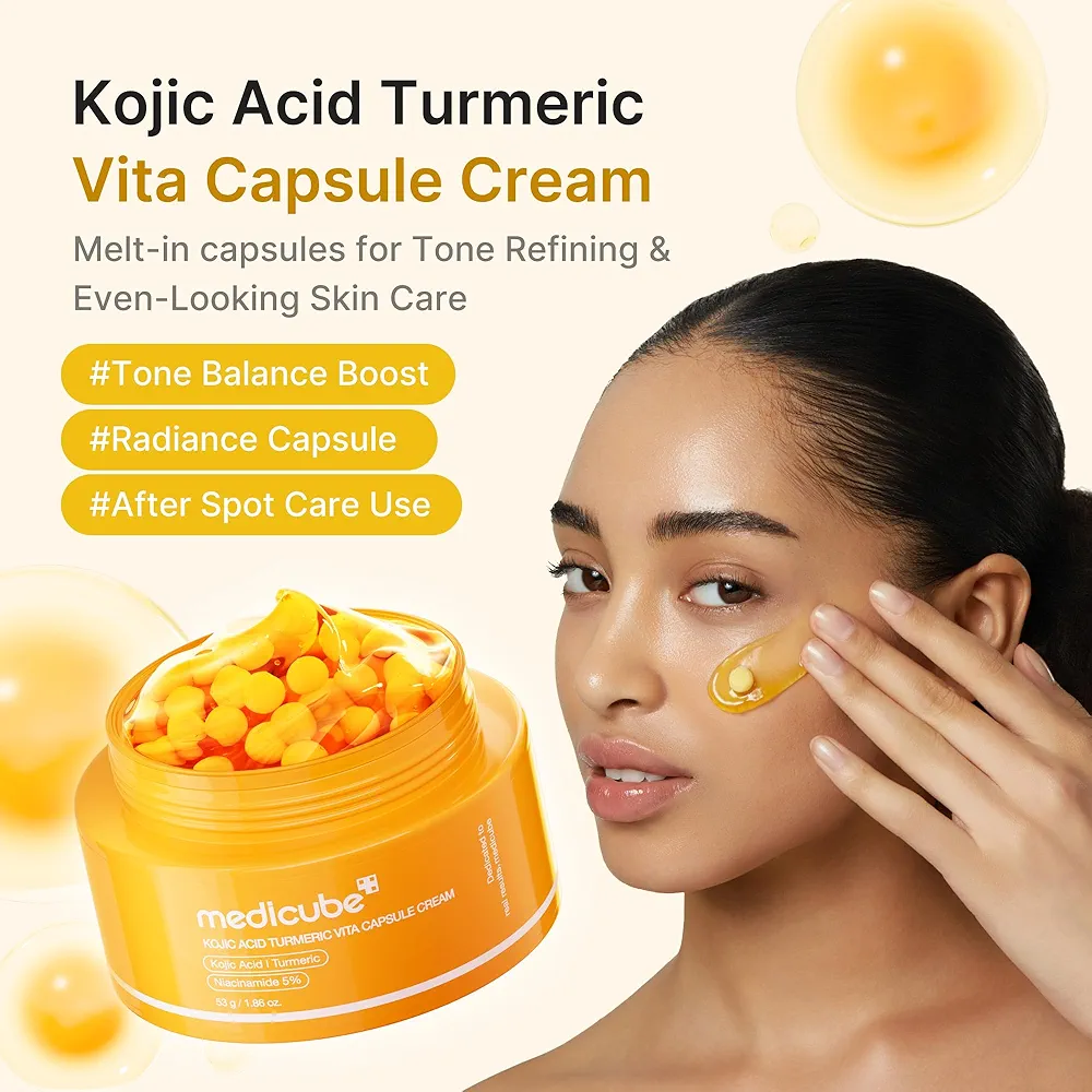 medicube - Kojic Acid Turmeric Vita Capsule Cream 53g 2