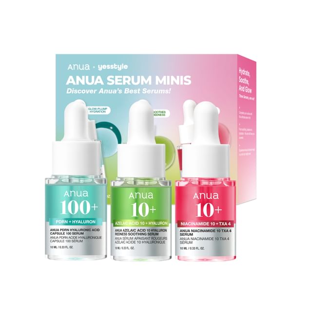 Anua - Serum Mini Discovery Trio Set