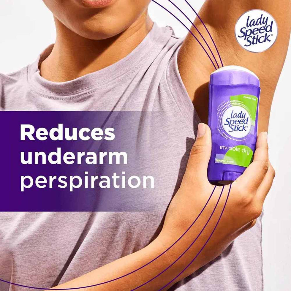 Lady Speed Stick Invisible Dry Anti Perspirant Deodorant 65g (Powder Fresh) 2
