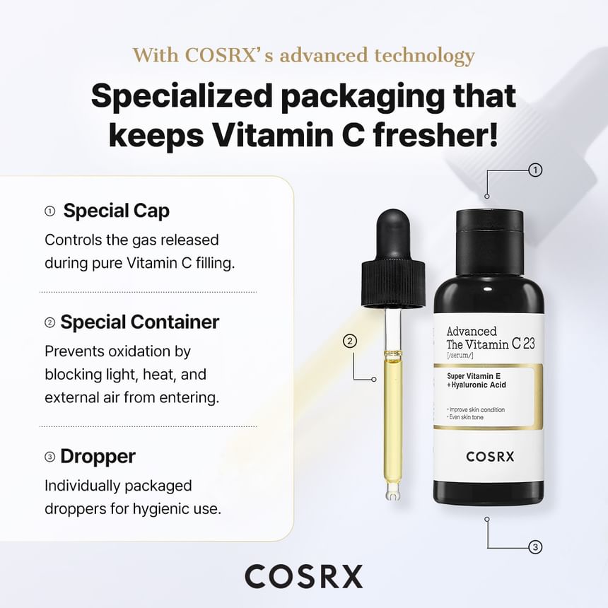 COSRX - Advanced The Vitamin C 23 Serum 20g 9