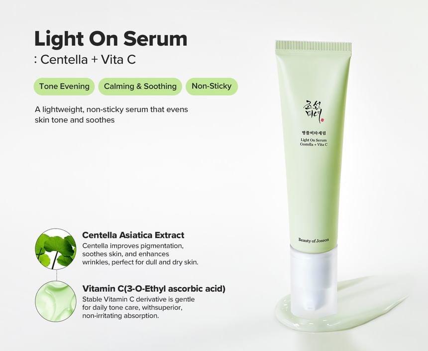 Beauty of Joseon - Light On Serum Centella + Vita C 30ml 2