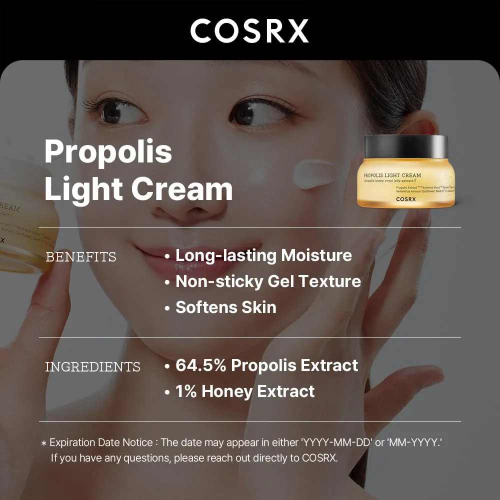 COSRX - Full Fit Propolis Light Cream 65ml 3