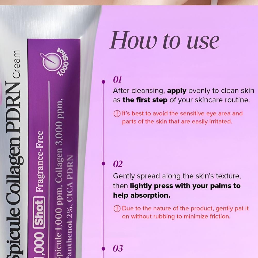 Mary & May - Spicule Collagen PDRN Cream 15g 9