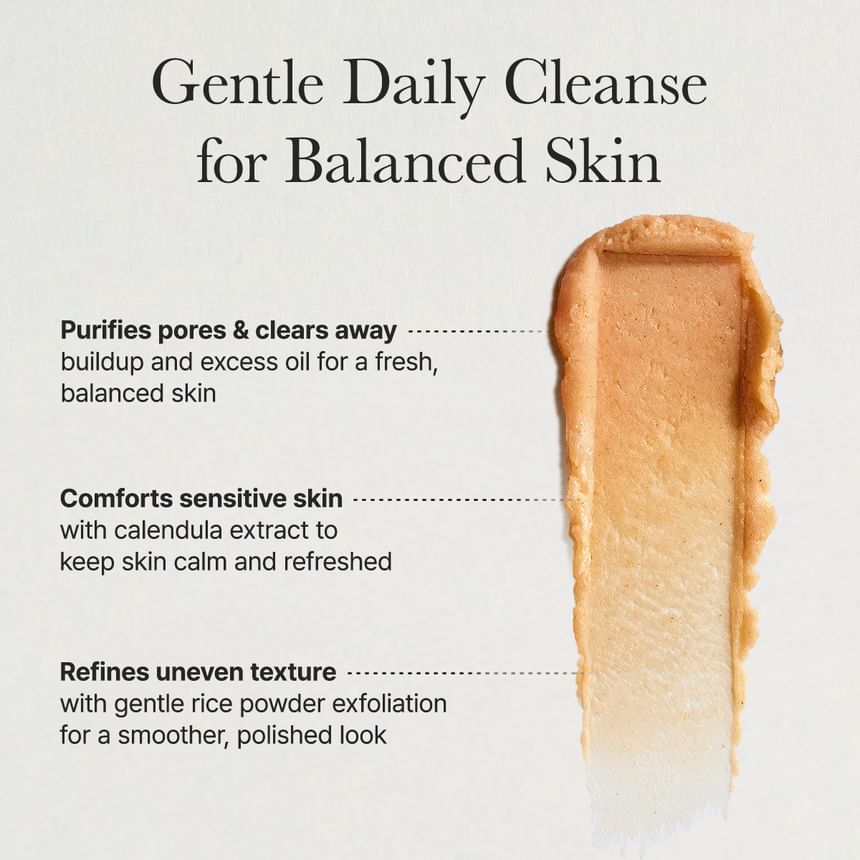 Arencia - Calendula Rice Mochi Cleanser 120g 4