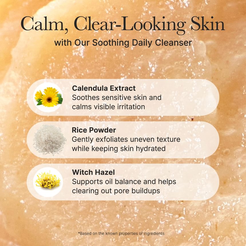 Arencia - Calendula Rice Mochi Cleanser 120g 5