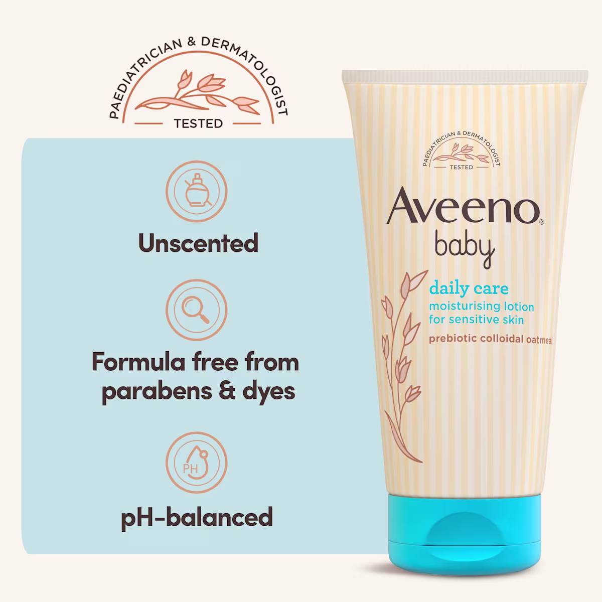 Aveeno Baby Daily Care Moisturising Lotion 150ml 3
