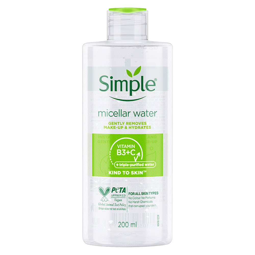 Simple Kind To Skin Micellar Cleansing Water 200ml