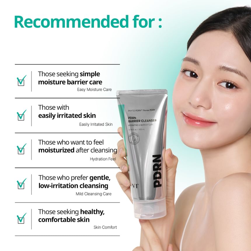 VT Cosmetics - PDRN Barrier Cleanser 200ml 4