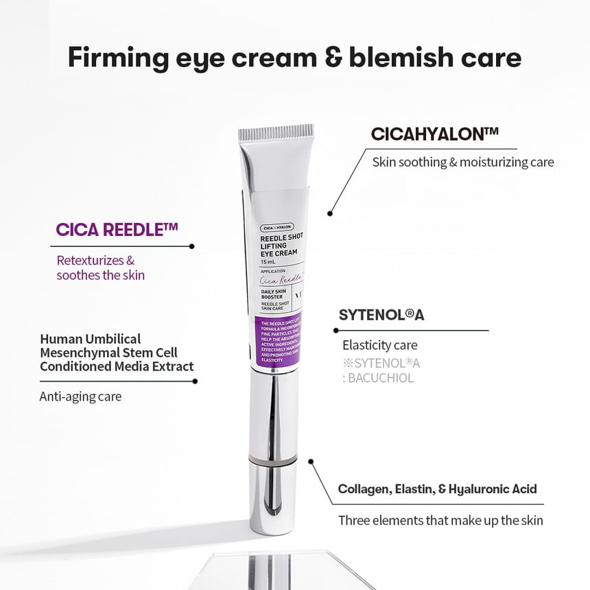 VT Cosmetics - Reedle Shot Lifting Eye Cream 15ml 3