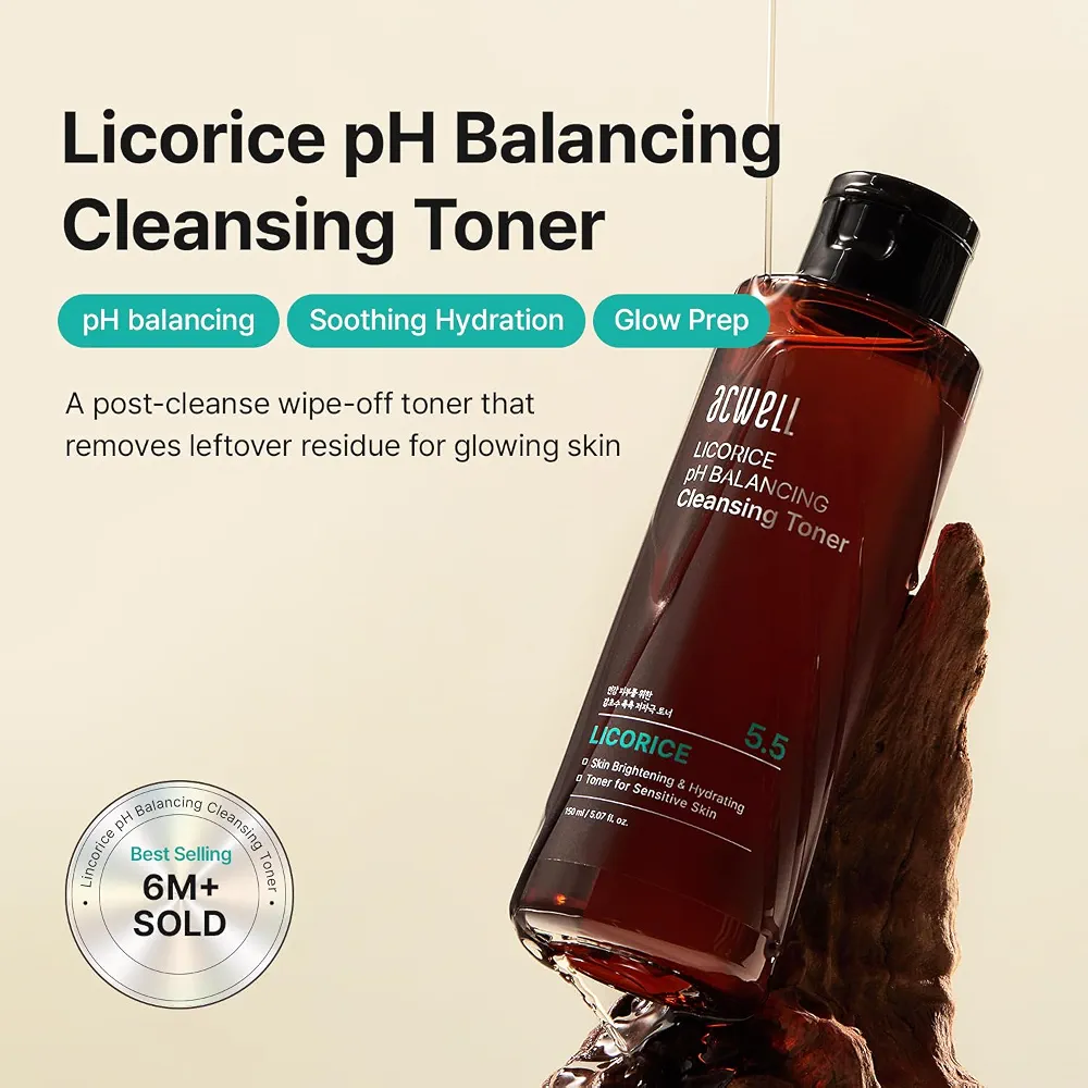 acwell - Licorice pH Balancing Cleansing Toner 150ml 2