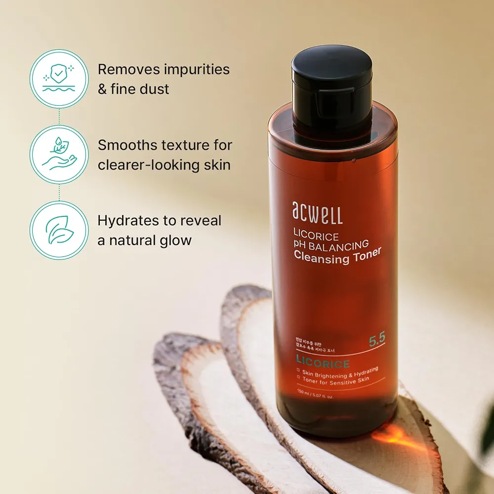 acwell - Licorice pH Balancing Cleansing Toner 150ml 3