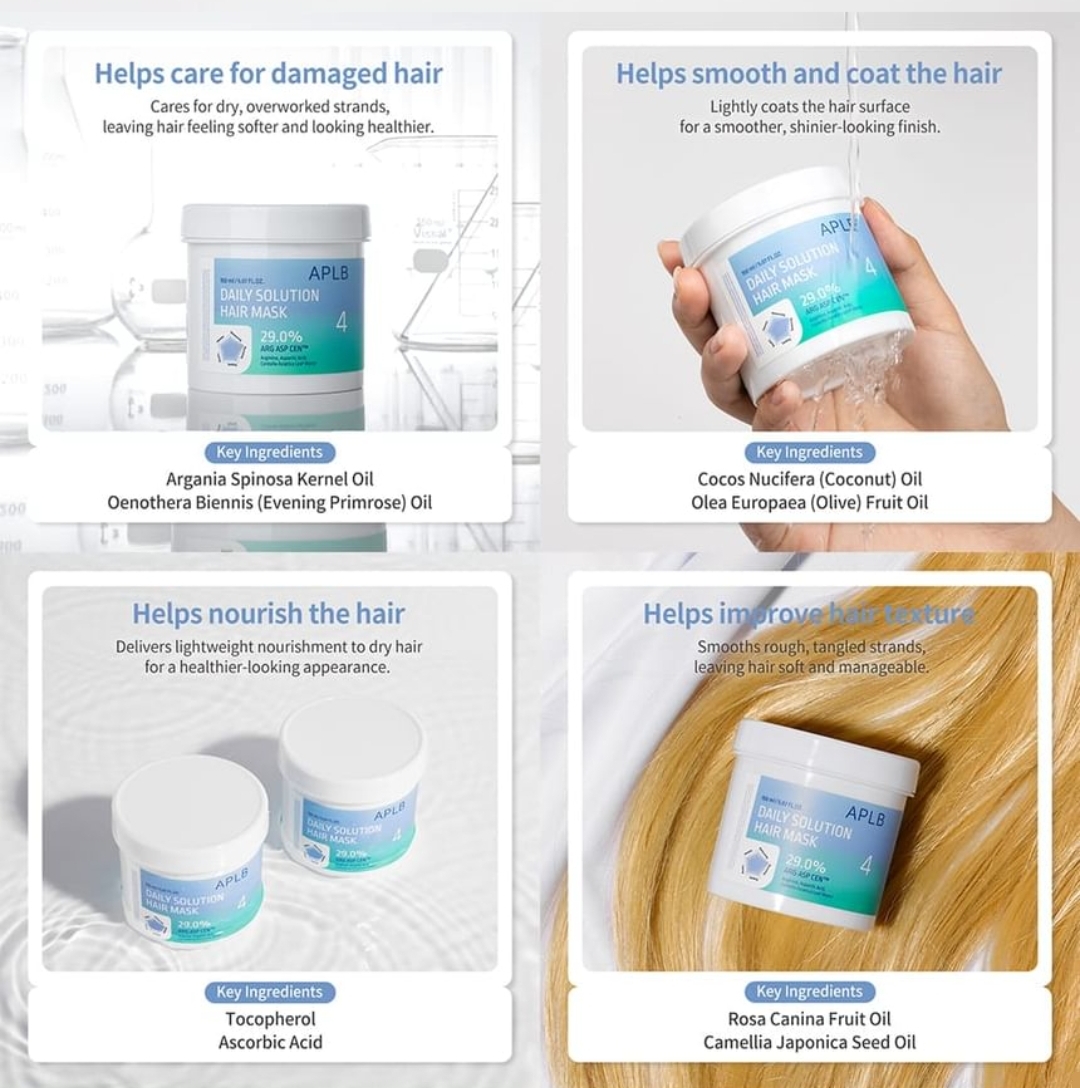 APLB - Daily Solution Hair Mask 150ml 7