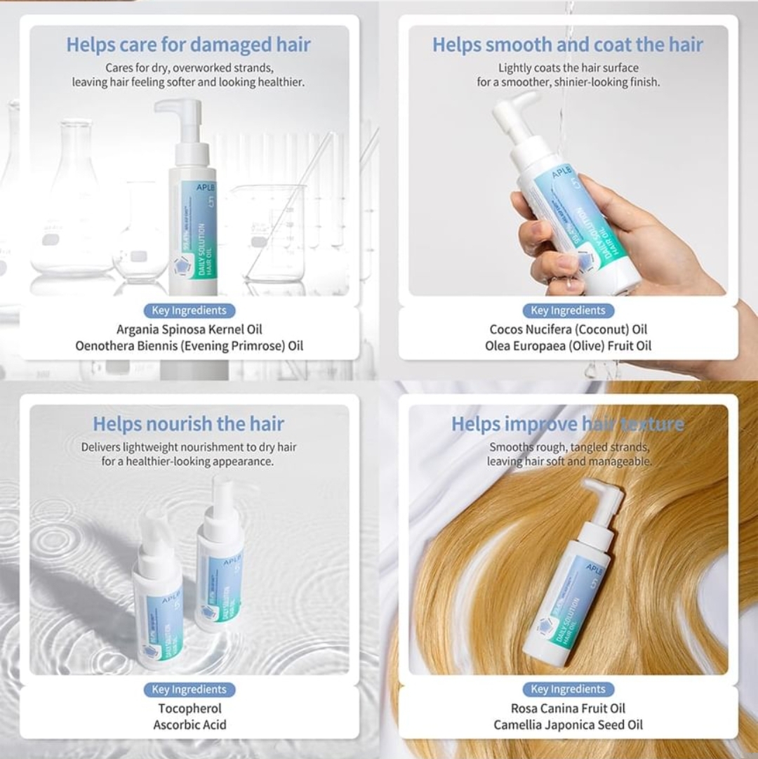 APLB - Daily Solution Hair Oil 80ml 7