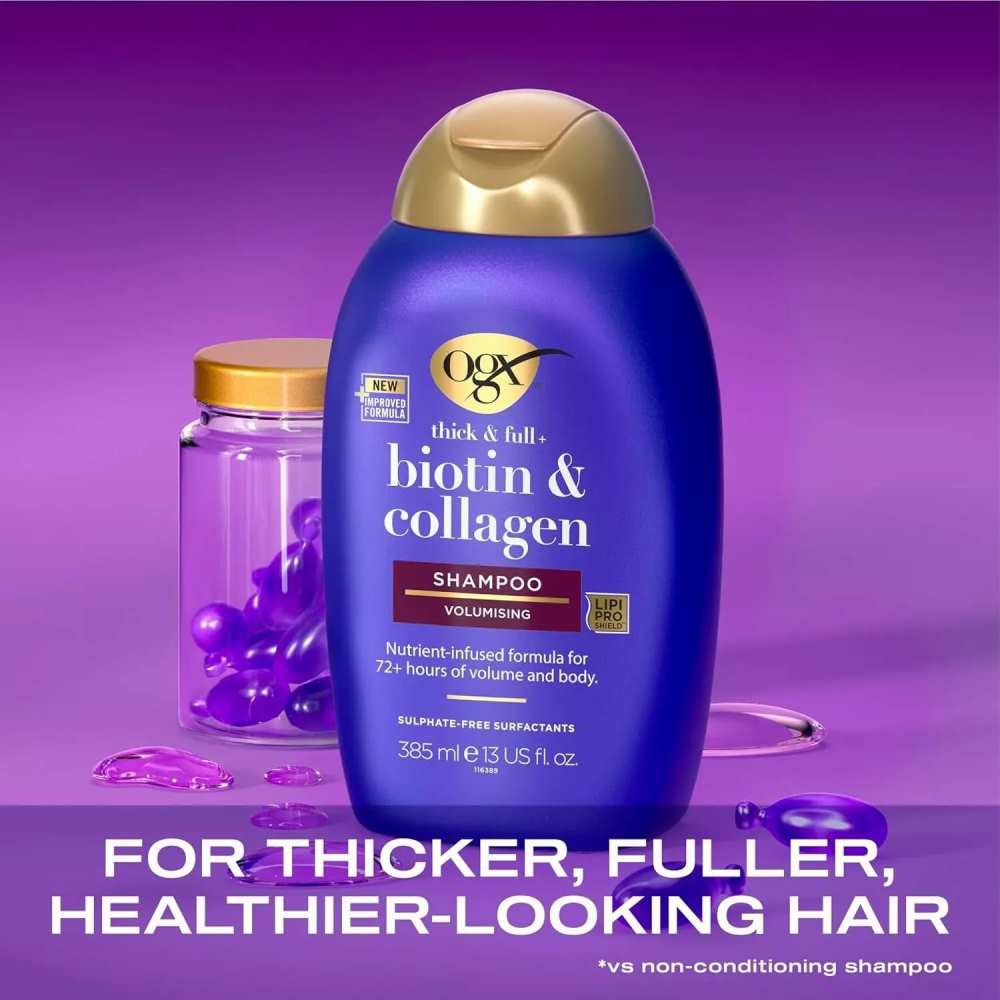 OGX Thick & Full Biotin & Collagen Shampoo 385ml 2