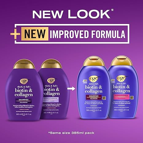 OGX Thick & Full Biotin & Collagen Shampoo 385ml 5