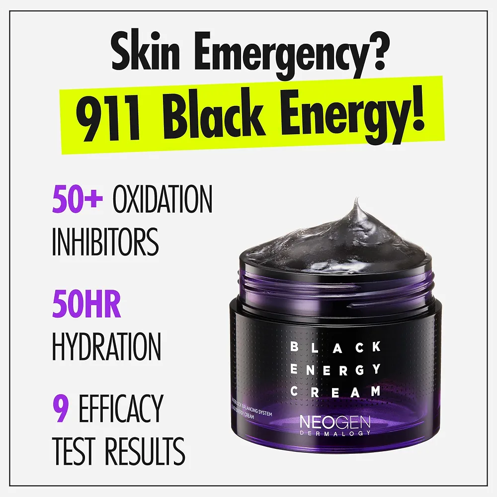 NEOGEN - Dermalogy Black Energy Cream 80ml 3