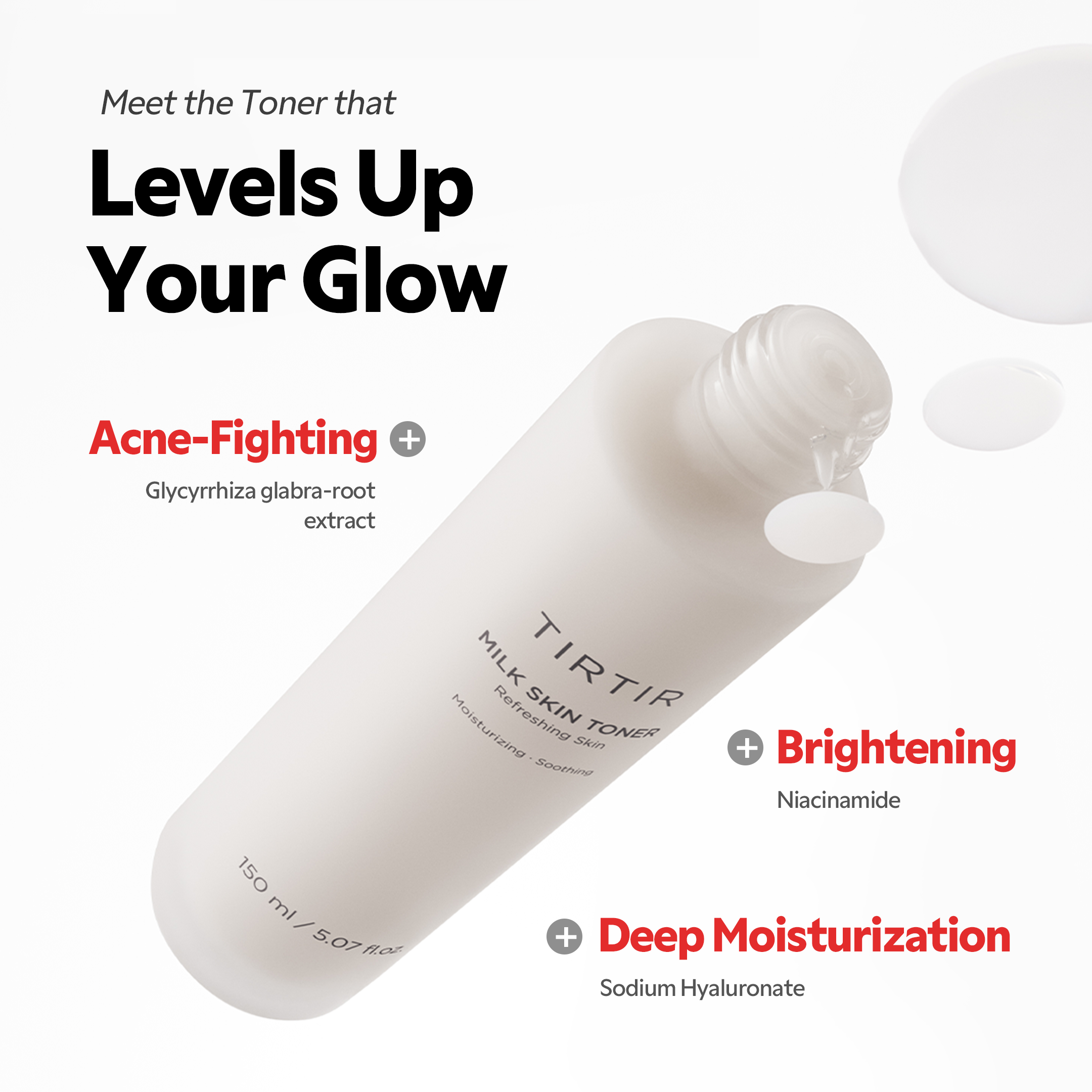 TIRTIR - Milk Skin Toner 150ml 6