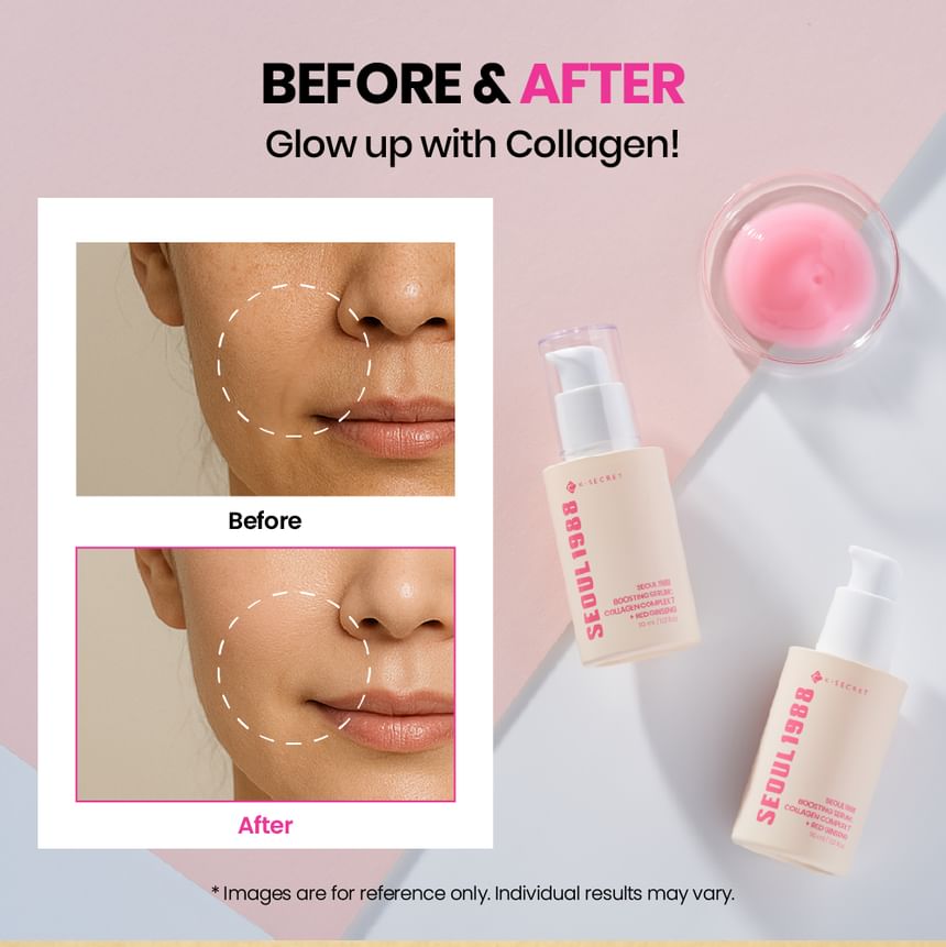 KSECRET - SEOUL 1988 Boosting Serum : Collagen Complex 7 + Red Ginseng 30ml  6