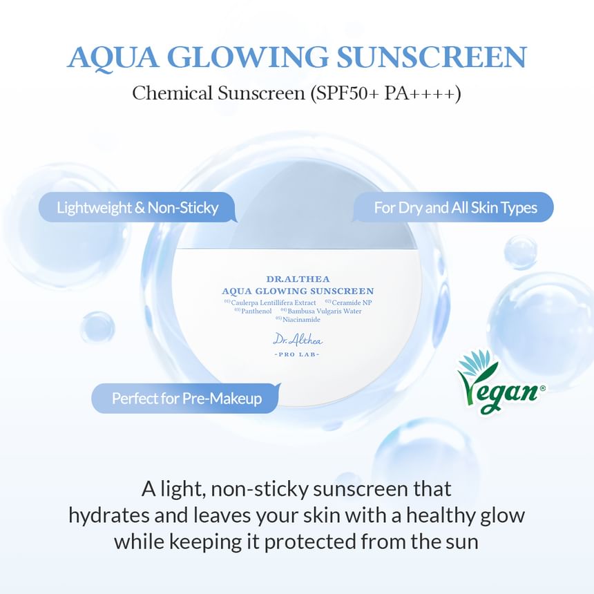 Dr. Althea - Aqua Glowing Sunscreen 45ml 2