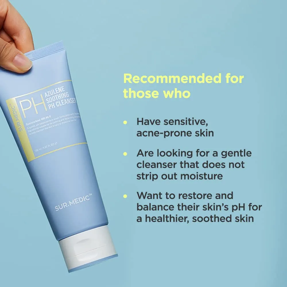NEOGEN - Surmedic Azulene Soothing pH Cleanser 150ml 4