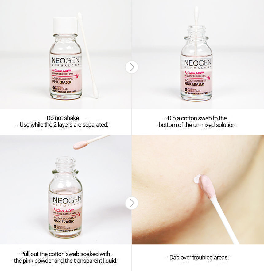 NEOGEN - Dermalogy A-Clear Soothing Pink Eraser 15ml 8