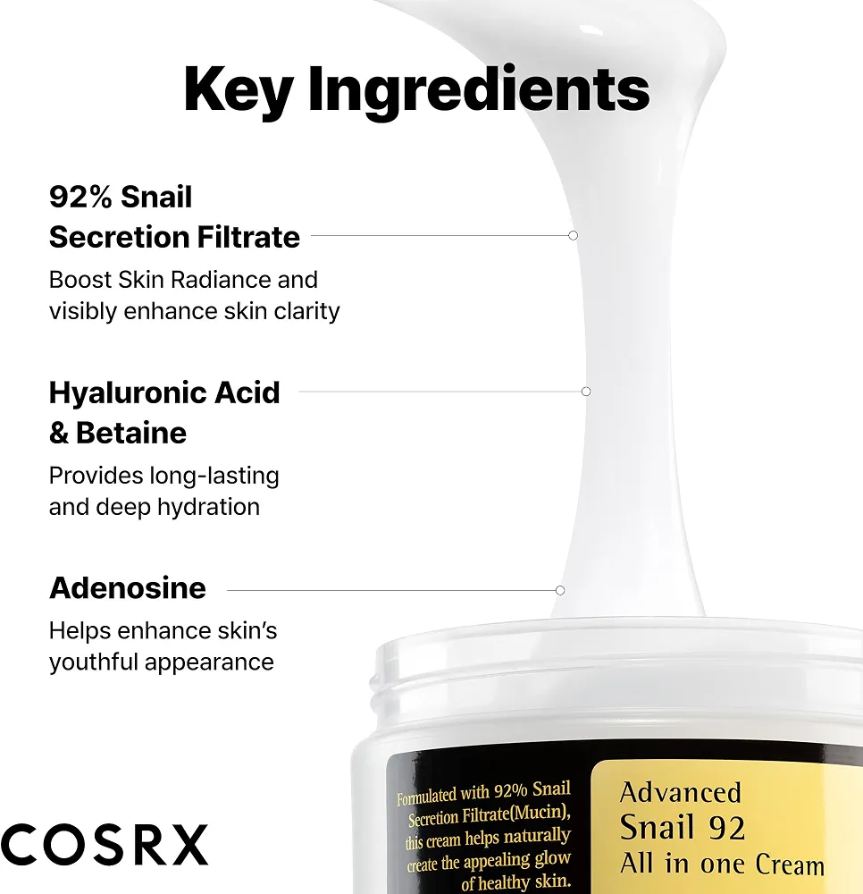 COSRX - Advanced Snail 92 All In One Cream 100g 4