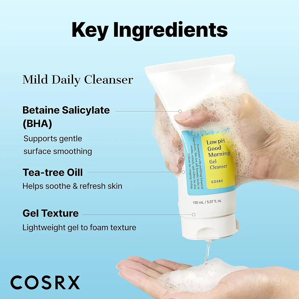 COSRX - Low pH Good Morning Gel Cleanser 150ml 5