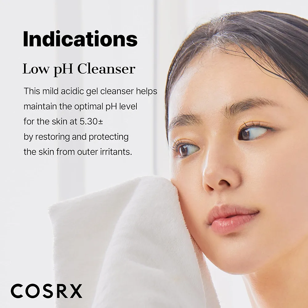 COSRX - Low pH Good Morning Gel Cleanser 50ml 2