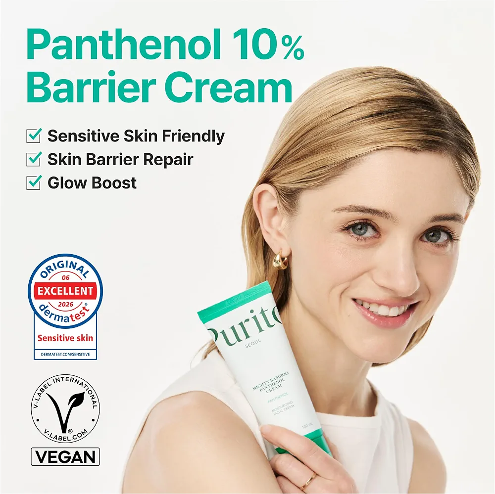 Purito SEOUL - Mighty Bamboo Panthenol Cream 100ml 7