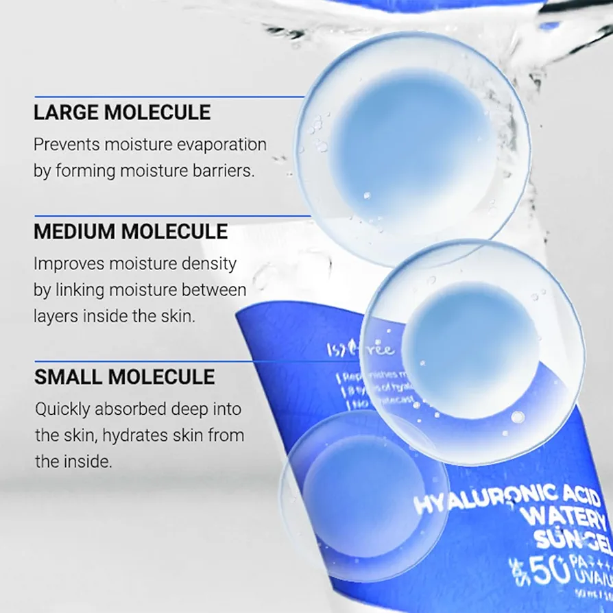 Isntree - Hyaluronic Acid Watery Sun Gel 50ml 6